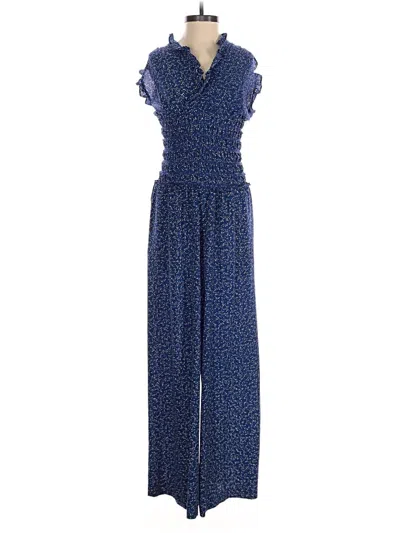 Pre-owned Max Studio Jumpsuit In Blue