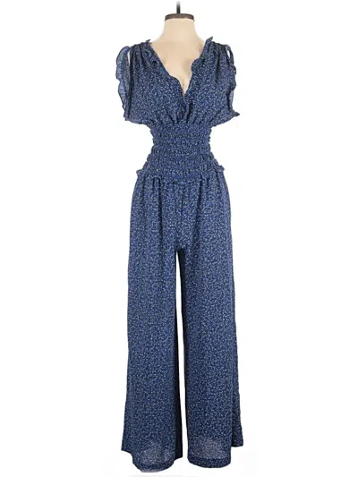 Pre-owned Max Studio Jumpsuit In Blue