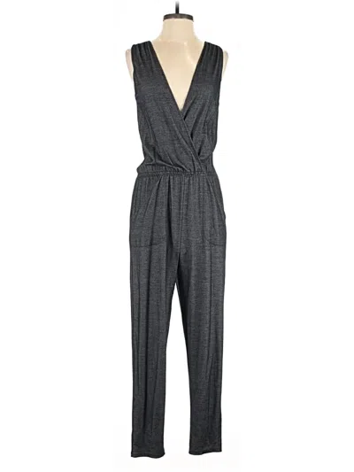 Pre-owned Max Studio Jumpsuit In Gray