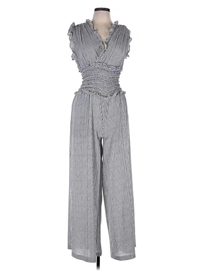 Pre-owned Max Studio Jumpsuit In Gray