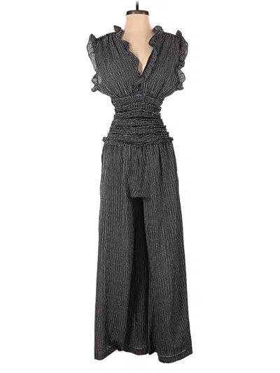 Pre-owned Max Studio Jumpsuit In Gray