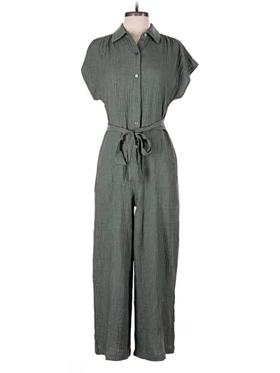 Pre-owned Max Studio Jumpsuit In Gray