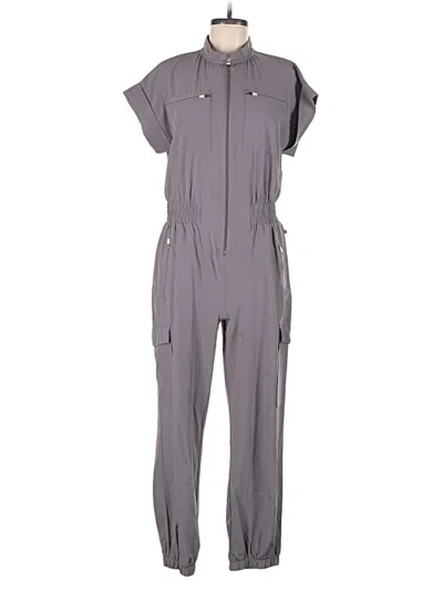 Pre-owned Max Studio Jumpsuit In Gray