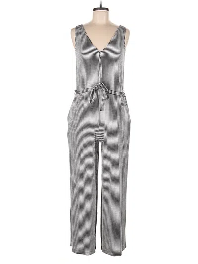 Pre-owned Max Studio Jumpsuit In Gray