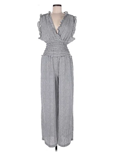 Pre-owned Max Studio Jumpsuit In Gray