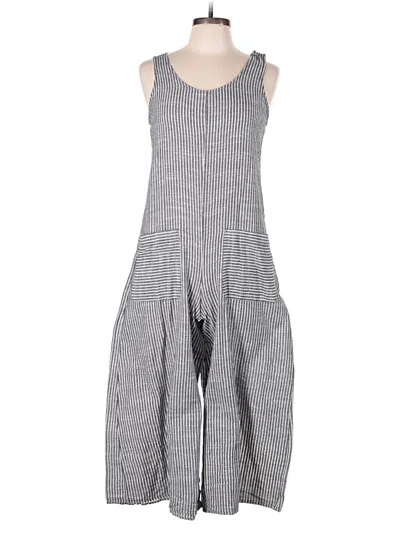 Pre-owned Max Studio Jumpsuit In Gray
