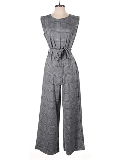 Pre-owned Max Studio Jumpsuit In Gray