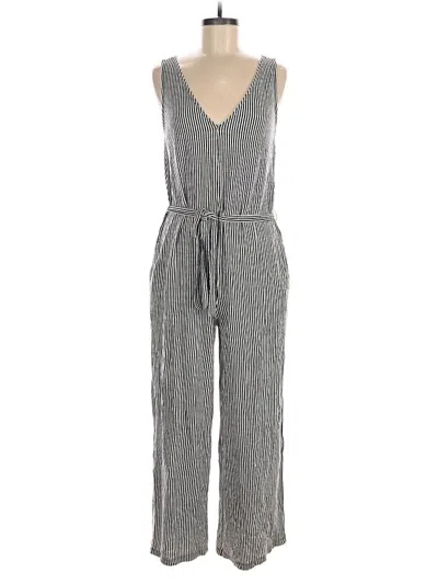 Pre-owned Max Studio Jumpsuit In Gray