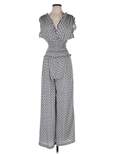 Pre-owned Max Studio Jumpsuit In Gray