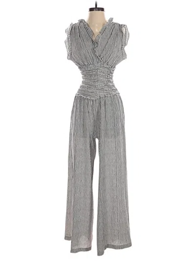 Pre-owned Max Studio Jumpsuit In Gray