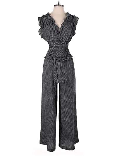 Pre-owned Max Studio Jumpsuit In Gray