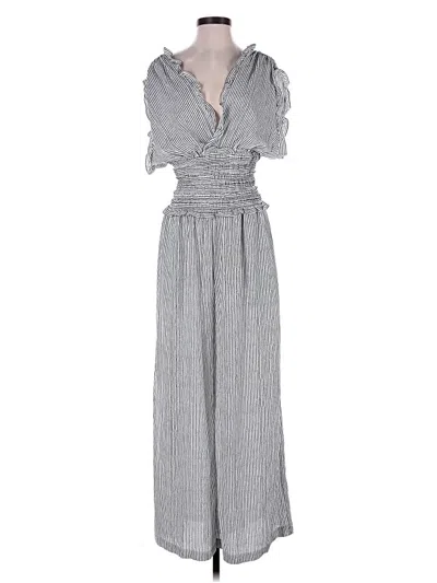 Pre-owned Max Studio Jumpsuit In Gray