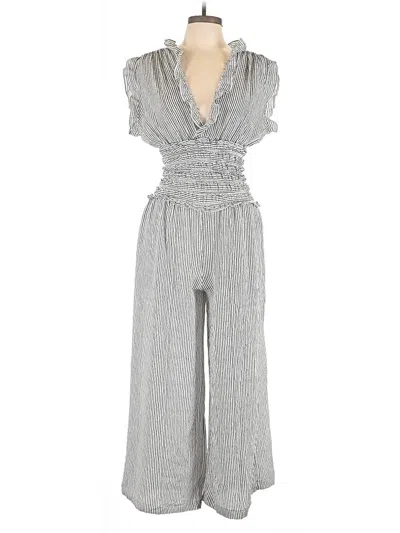 Pre-owned Max Studio Jumpsuit In Gray