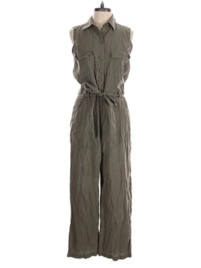 Pre-owned Max Studio Jumpsuit In Green
