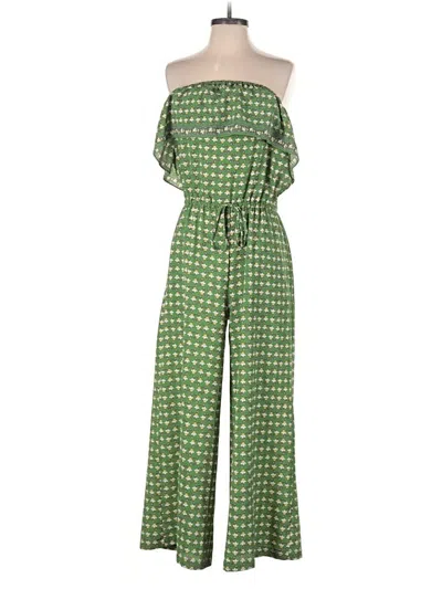 Pre-owned Max Studio Jumpsuit In Green
