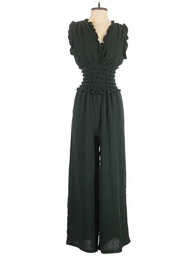 Pre-owned Max Studio Jumpsuit In Green