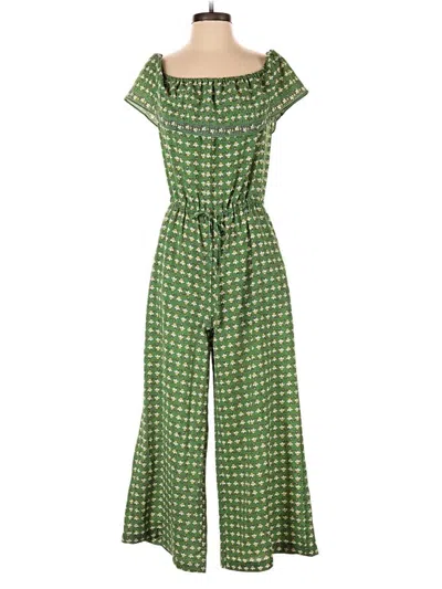 Pre-owned Max Studio Jumpsuit In Green