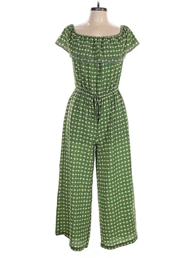 Pre-owned Max Studio Jumpsuit In Green