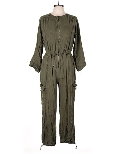 Pre-owned Max Studio Jumpsuit In Green