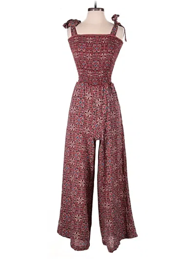 Pre-owned Max Studio Jumpsuit In Red