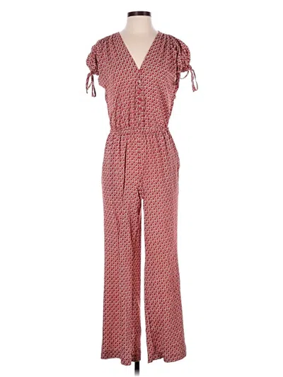 Pre-owned Max Studio Jumpsuit In Red