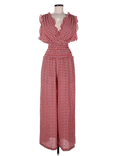 Pre-owned Max Studio Jumpsuit In Red