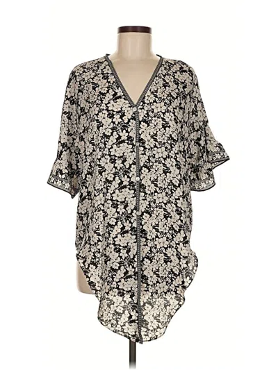 Pre-owned Max Studio Kimono In Black