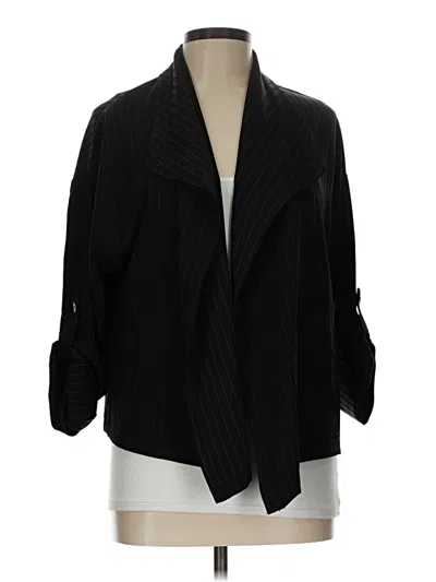 Pre-owned Max Studio Kimono In Black