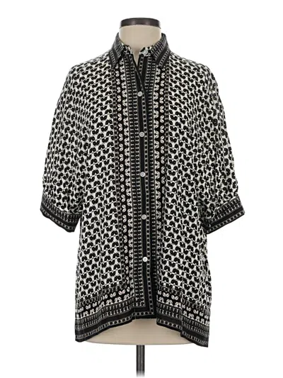 Pre-owned Max Studio Kimono In Black