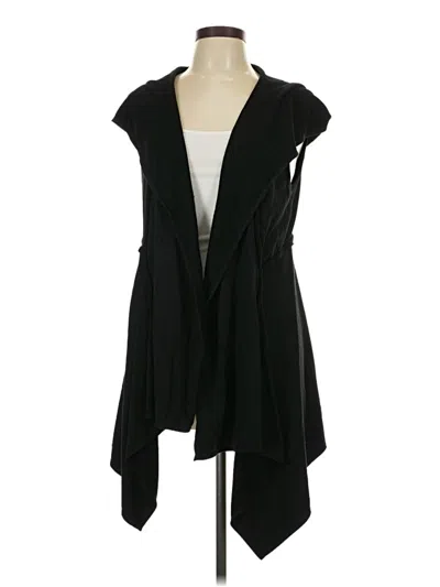 Pre-owned Max Studio Kimono In Black