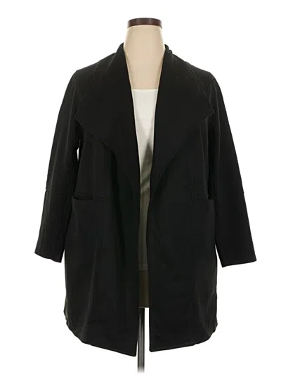 Pre-owned Max Studio Kimono In Black