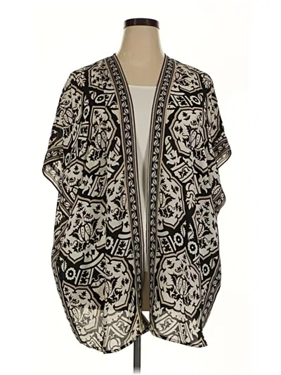 Pre-owned Max Studio Kimono In Black