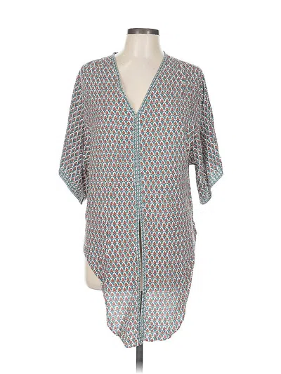 Pre-owned Max Studio Kimono In Blue