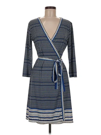 Pre-owned Max Studio Kimono In Blue