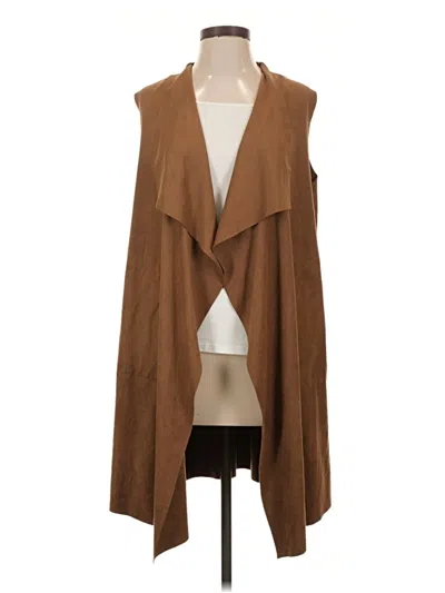 Pre-owned Max Studio Kimono In Brown