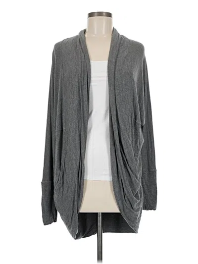 Pre-owned Max Studio Kimono In Gray