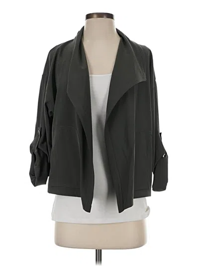 Pre-owned Max Studio Kimono In Gray