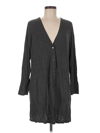 Pre-owned Max Studio Kimono In Gray