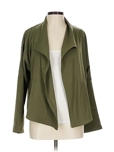 Pre-owned Max Studio Kimono In Green