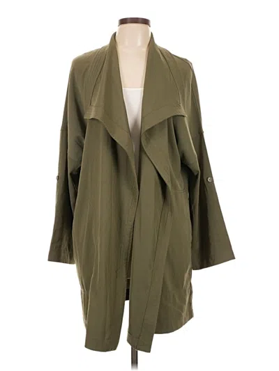 Pre-owned Max Studio Kimono In Green