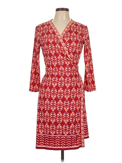 Pre-owned Max Studio Kimono In Red