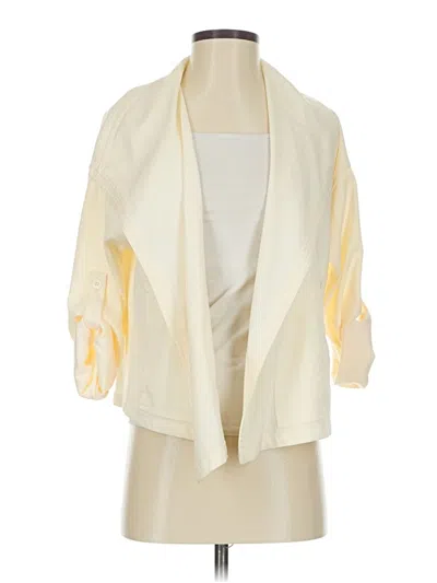 Pre-owned Max Studio Kimono In Yellow