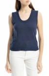 Max Studio Knit Shell Top