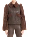 Max Studio Leatherette Jacket