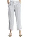 Max Studio Linen-blend Drawstring Crop Pant