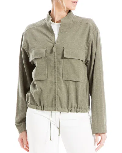 MAX STUDIO MAX STUDIO LINEN-BLEND JACKET