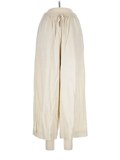 Max Studio Linen Pants In White