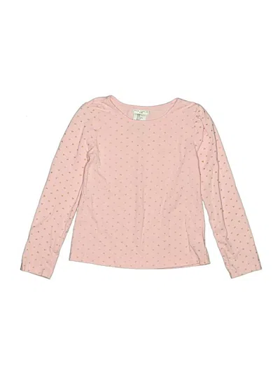 Pre-owned Max Studio Kids' Long Sleeve T-shirt In Pink