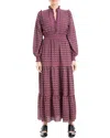 Max Studio Maxi Dress In Red