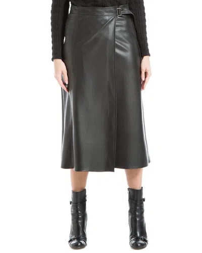 Max Studio Midi Skirt In Black
